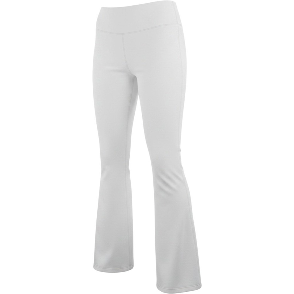 Chatoyant Womens Pants Sz M White Mineral Wash Bell Bottoms‎ Stretchy Pull On